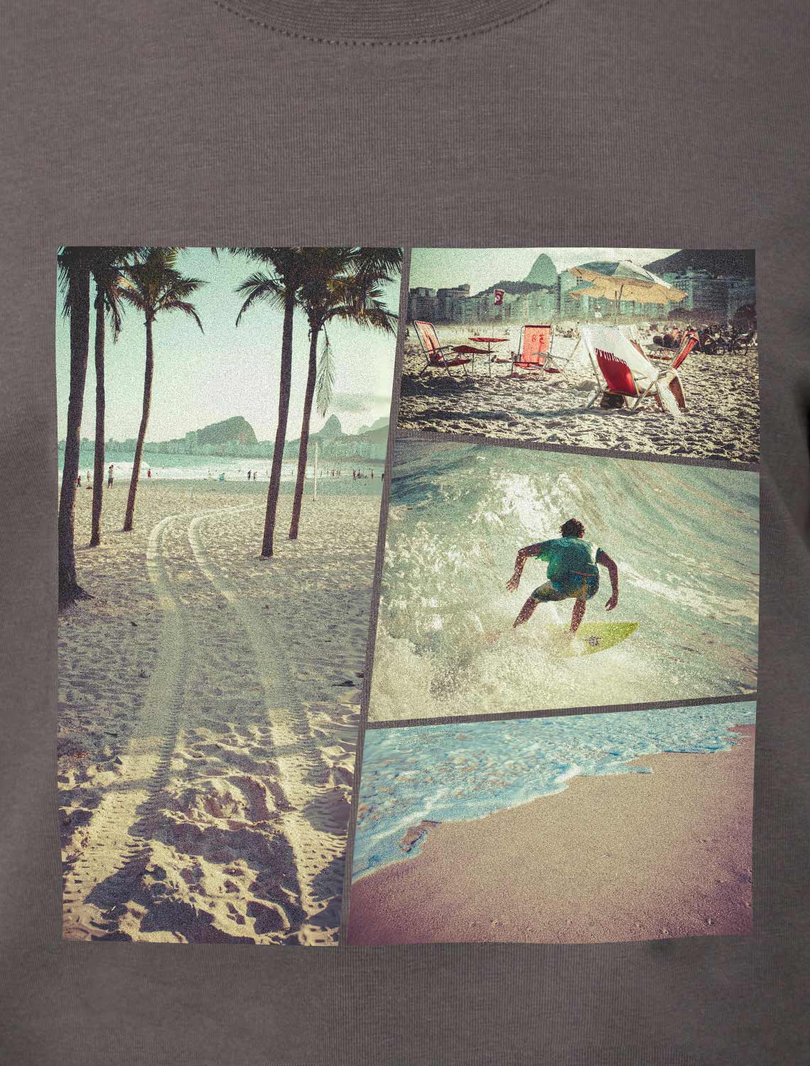 картинка Футболка для мальчика серый_ surf_collage от магазина Одежда+