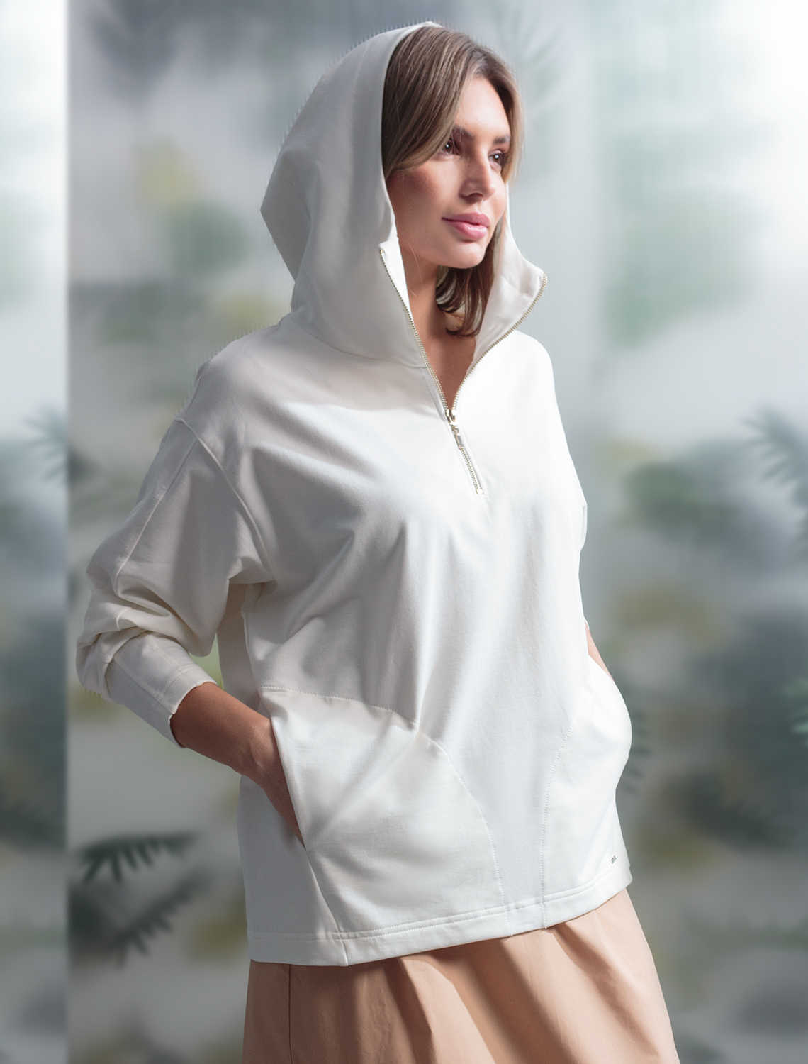 картинка Джемпер женский молочный магазин Одежда+ являющийся официальным дистрибьютором в России 